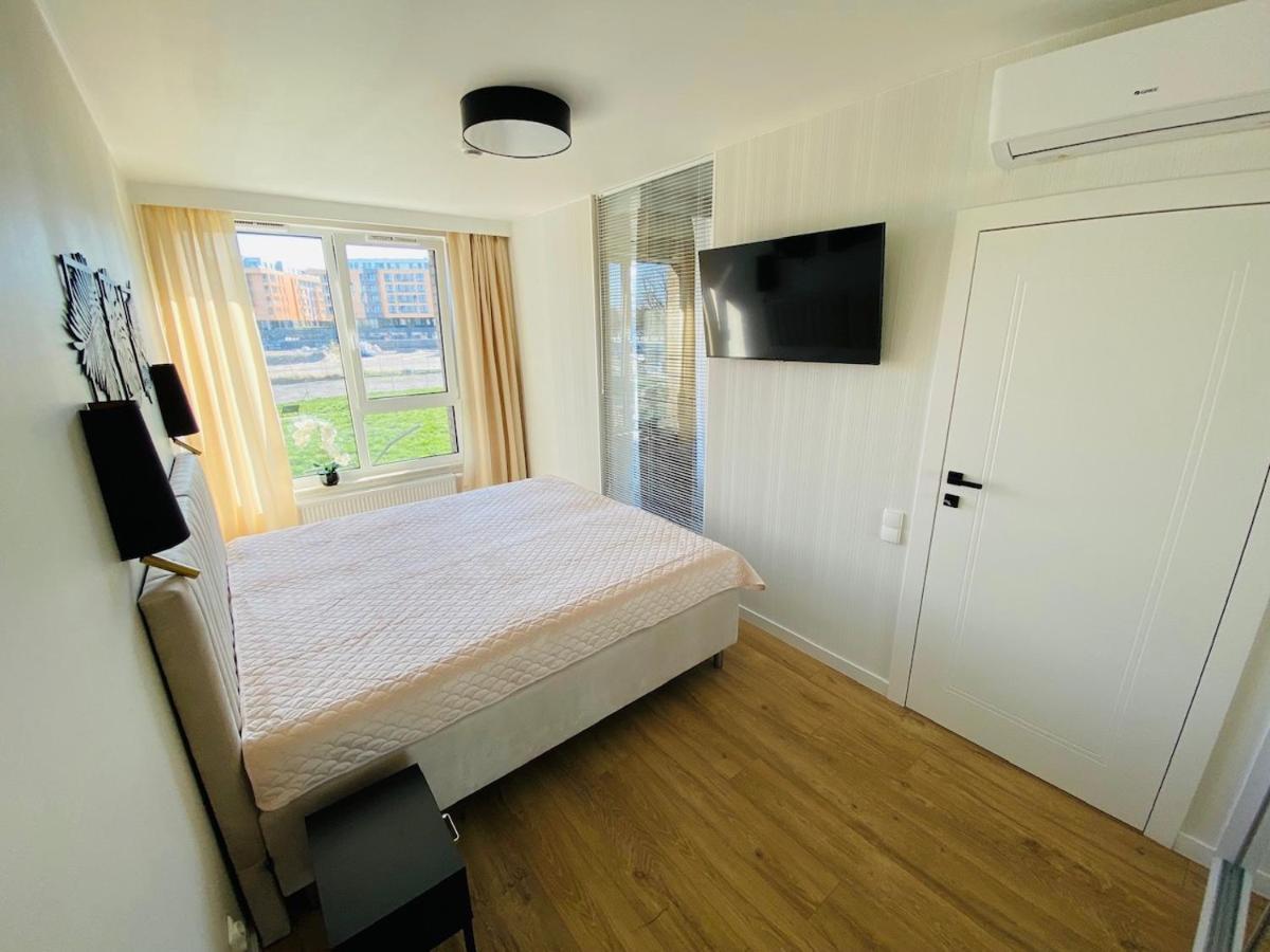 Apartamenty S&S Chlebova Gdansk Z Widokiem Na Rzeke Motlawe, Stare Miasto Exteriér fotografie