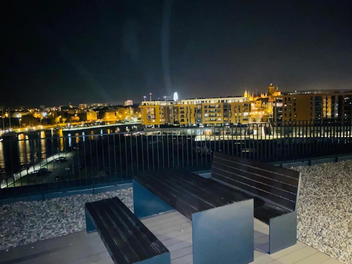 Apartamenty S&S Chlebova Gdansk Z Widokiem Na Rzeke Motlawe, Stare Miasto Exteriér fotografie